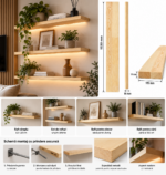 Клееная доска из сосны 14×115×1530 мм — изображение 3