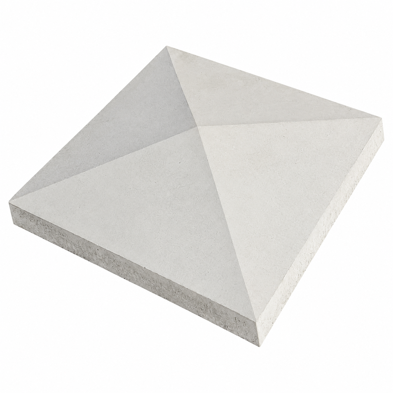 fortan patrat Бетонный колпак для забора 50×50 см — изображение 1